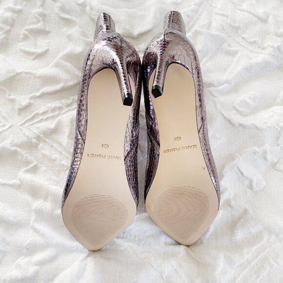 Marc Fisher Revati 2 Womens Pointed Toe Ankle Boots - Picture 6 of 7